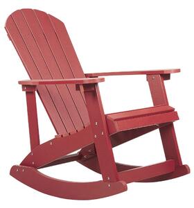 Kerti hintaszék ADIRONDACK Piros