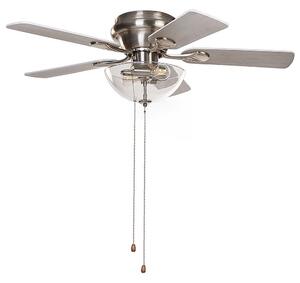 Mennyezeti ventilátor világítással SIRAMA Ezüst