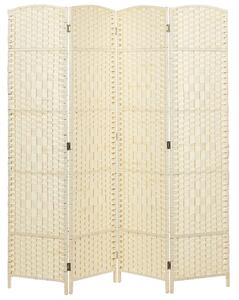 4 paneles térelválasztó LAPPAGO Világosbézs 163 cm 170 cm