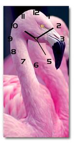 Téglalap alakú üvegóra Flamingók