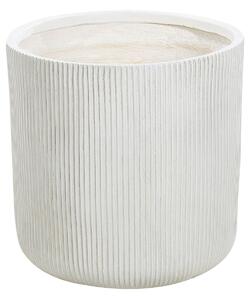 Virágcserép OREOI 45 cm Törtfehér