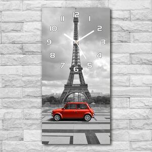 Téglalap alakú üvegóra Eiffel-torony autó