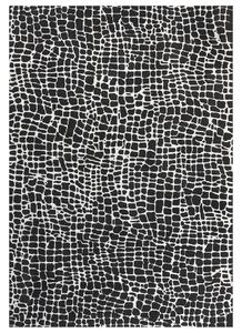 Fekete és fehér szőnyeg 160 x 230 cm PUNGE