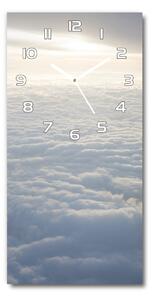 Függőleges üvegóra Flight a felhők felett