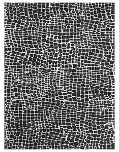 Fekete és fehér szőnyeg 300 x 400 cm PUNGE