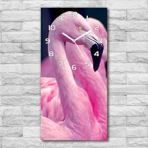 Téglalap alakú üvegóra Flamingók