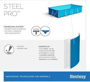 Bestway steel pro Fémvázas medence 66x201x300cm