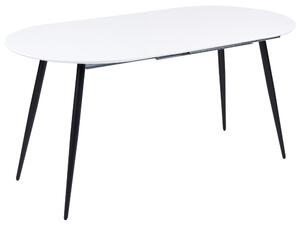 Kihúzható étkezőasztal STAVERTON Fehér 120/160 cm 80 cm