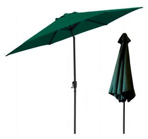 GardenLine Napernyő - 3m - Zöld - Poliészter