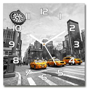 Négyzetes üvegóra New york taxi