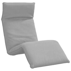 VidaXL szürke oxford-szövet összecsukható napozóágy 175x54x8,5 cm