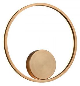 ORBIT LED modern stílusú fali/mennyezeti lámpa, bronz, 3000K, Ø40 cm, indirekt fényű, TRIAC dimmelhető