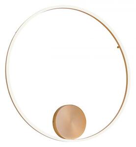 ORBIT LED modern stílusú fali/mennyezeti lámpa, bronz, 3000K, Ø80 cm, direkt fényű, TRIAC dimmelhető