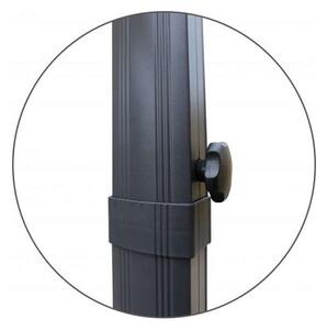 GardenLine függő Napernyő 3x4m - bézs