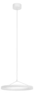 ORBIT LED modern stílusú függőlámpa, matt fehér, 25W, 3000K, Ø40 cm, DALI dimmelhető