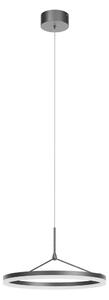 ORBIT LED modern stílusú függőlámpa, matt fekete, 25W, 3000K, Ø40 cm, DALI dimmelhető