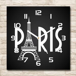Négyzetes üvegóra Párizs