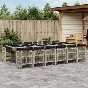 VidaXL Polyrattan Kertbútor Szett - 13 részes