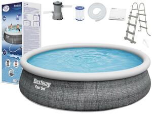 Bestway 457 x 107 cm-es kerti felfújható medence szett