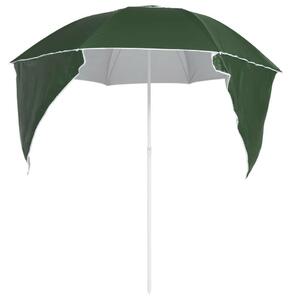 VidaXL Strandnapernyő - Zöld - 215 cm