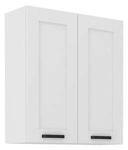 Felső szekrény, fehér, LULA 80 G-90 2 F