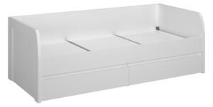 Ágy 2S, 90x200 fehér, ERODIN