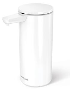 Fehér automata fém szappanadagoló 414 ml – simplehuman