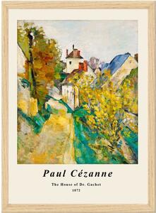 Keretezett poszter 55x75 cm Paul Cézanne – Wallity