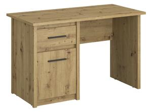 Számítógépasztal 1D1S/120, artisan tölgy, AIRON