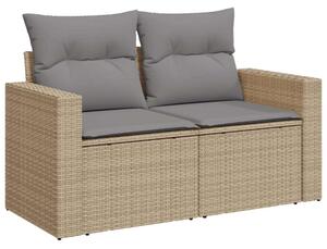 VidaXL Polyrattan Kerti Ülőgarnitúra - 6 részes - Bézs