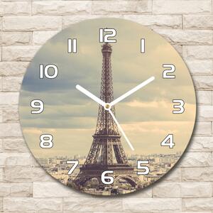 Kerek falióra Párizsi eiffel-torony