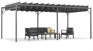 Antracit Malaga 3x6m Garden Point terasz pergola 3x6m Garden Point terasz pergola