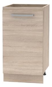 Alsószekrény 45 1DV, tölgy sonoma, NOVA PLUS NOPL-063-0S
