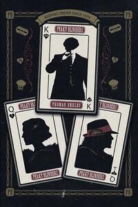 Plakát Peaky Blinders - Cards, (61 x 91.5 cm)