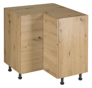 Sarok alsó szekrény, artisan tölgy, LANGEN D90N