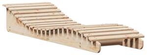 VidaXL Fenyőfa Napozóágy - 2 db - 205x60x31,5cm
