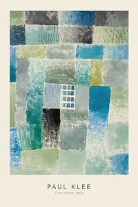 Festmény reprodukció First House (Special Edition) - Paul Klee, (26.7 x 40 cm)