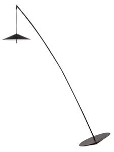 LED állólámpa COMALIE Fém Fekete