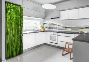 Matrica hűtőre Bambusz erdő
