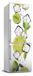 Matrica hűtőre Lime és jég