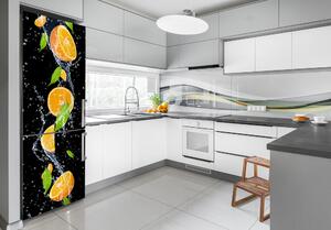 Matrica hűtőre Narancs