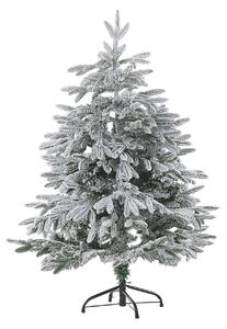 Karácsonyfa műhóval BASSIE 120 cm Fehér