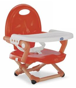 Chicco Chicco - Hordozható gyermekülés székmagasító POCKET SNACK piros AG0747