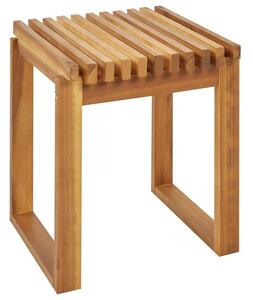Kerti kisasztal BELLANO 35 cm 40 cm Akácfa Barna