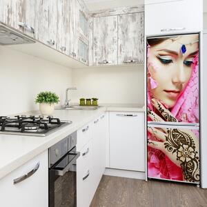 Matrica hűtőre Indiai nő