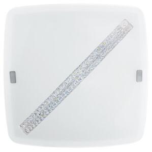 EGLO , 31449 , OSSEJA , fali-mennyezeti lámpa , 3000 K , LED , 16W , IP20 , fehér, átlátszó