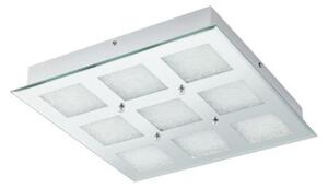 EGLO , 32455 , PALLANTE , fali-mennyezeti lámpa , 4000 K , LED , 33W , IP20 , króm, átlátszó