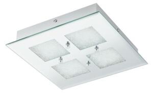 EGLO , 32454 , PALLANTE , fali-mennyezeti lámpa , 4000 K , LED , 14,4W , IP20 , króm, átlátszó