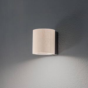 Eve fali lámpa, bükk, fa, Ø 8 cm, GU10