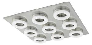 EGLO , 78689 , PALENA , fali-mennyezeti lámpa , 3000 K , LED , 9X2,5W , IP20 , szatinált